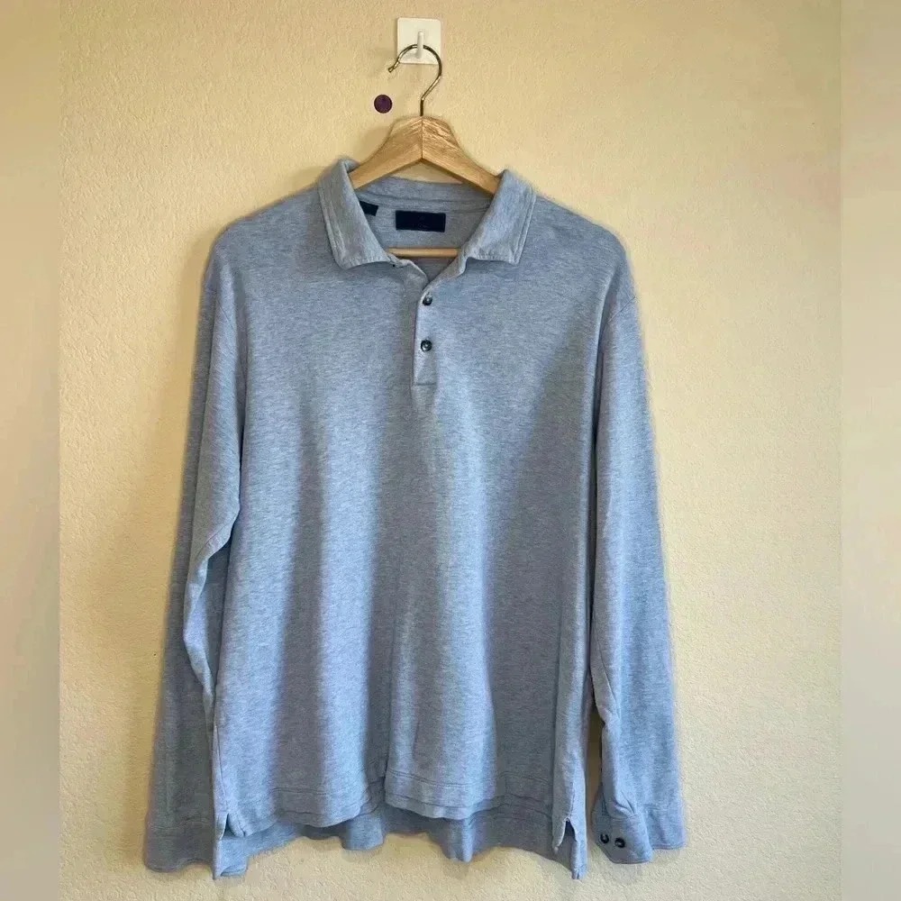 david donahue long sleeve shirt 100%‎ cotton XL